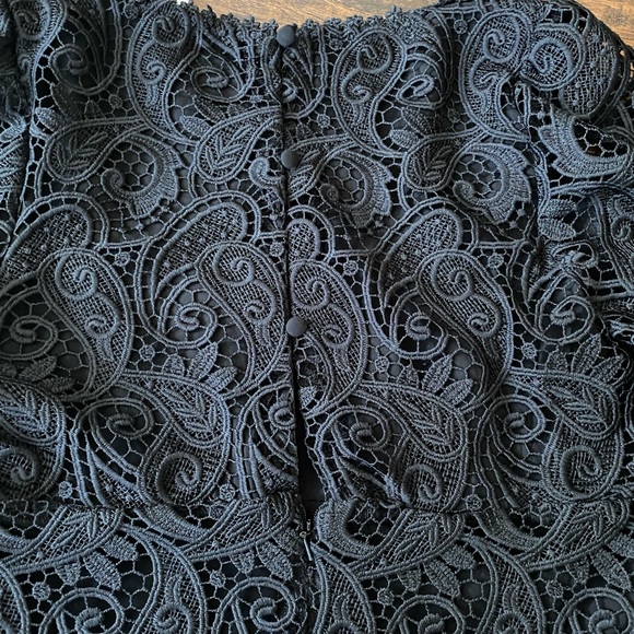 Anthropologie • Maeve Embroidered Lace Mini Dress - Picture 8 of 9